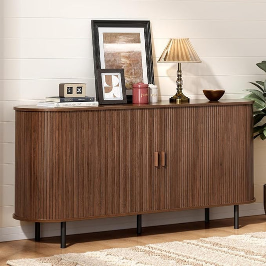 63" Sideboard Buffet Cabinet by ONBRILL