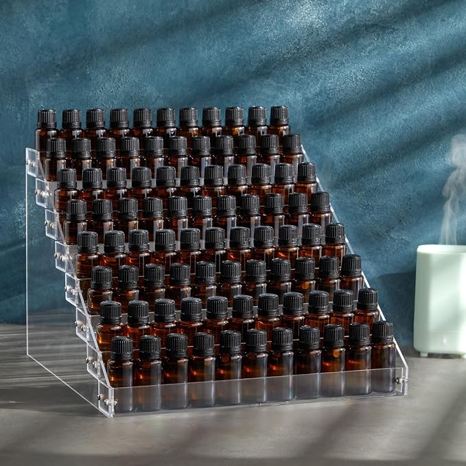 Okuna Outpost 8-Tier Acrylic Nail Polish Rack - Image 5