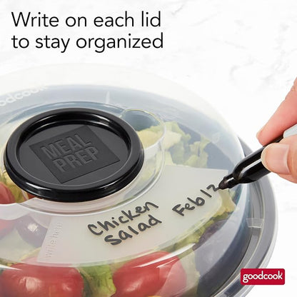 GoodCook 4-Cup Meal Prep Bowls Set - Image 8