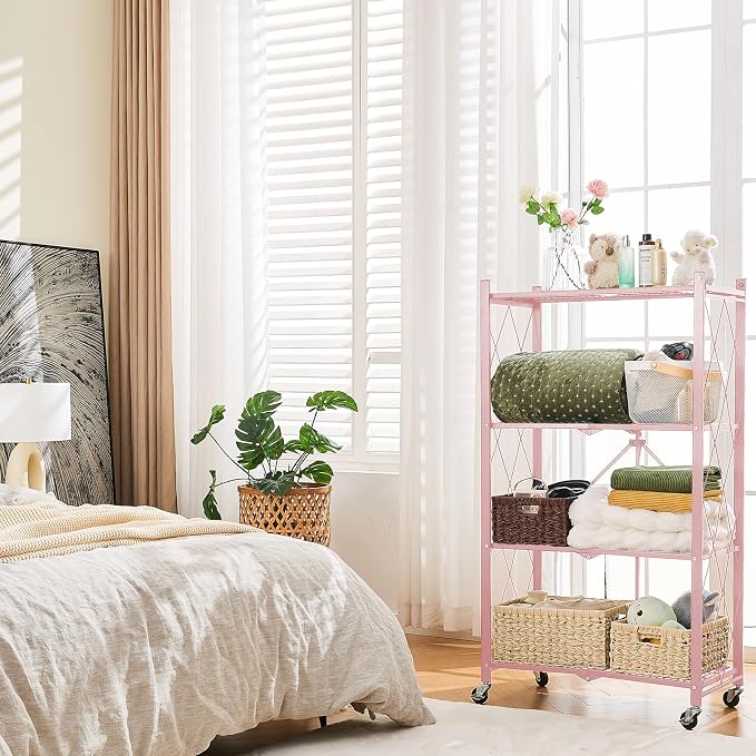 BRIAN & DANY 4-Tier Foldable Storage Shelves - Image 6