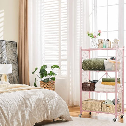 BRIAN & DANY 4-Tier Foldable Storage Shelves - Image 6