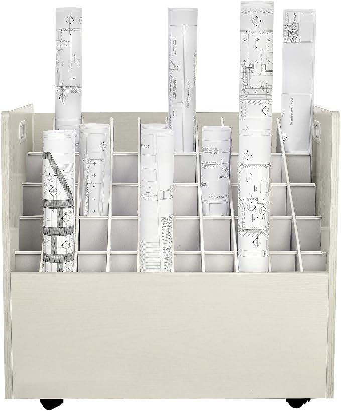 AdirOffice Adir Blue Print Storage Organizer by AdirOffice