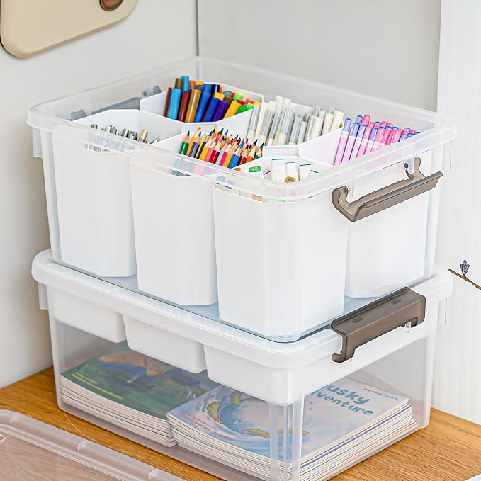 Citylife 17 QT Plastic Storage Box - Image 7