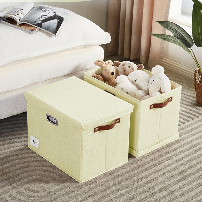17" Large Collapsible Storage Bins - Image 2