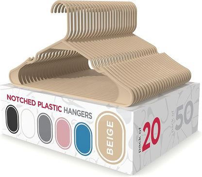Sharpty Plastic Hangers Clothes Hangers by Sharpty