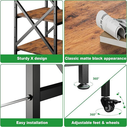 Ollieroo 3 Tier Printer Stand, Large Table - Image 7