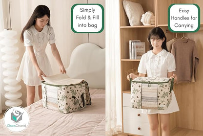 Canvas Storage Bags 2 Pack - Image 3