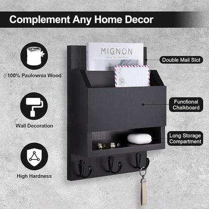 Key and Mail Holder for Wall, Key Holder - Image 3