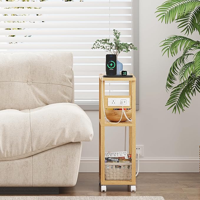 TUTOTAK Small Narrow Side Table - Image 7