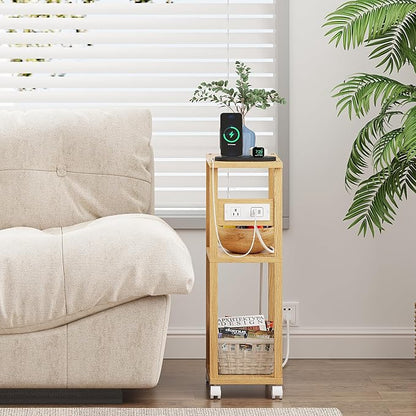 TUTOTAK Small Narrow Side Table - Image 6