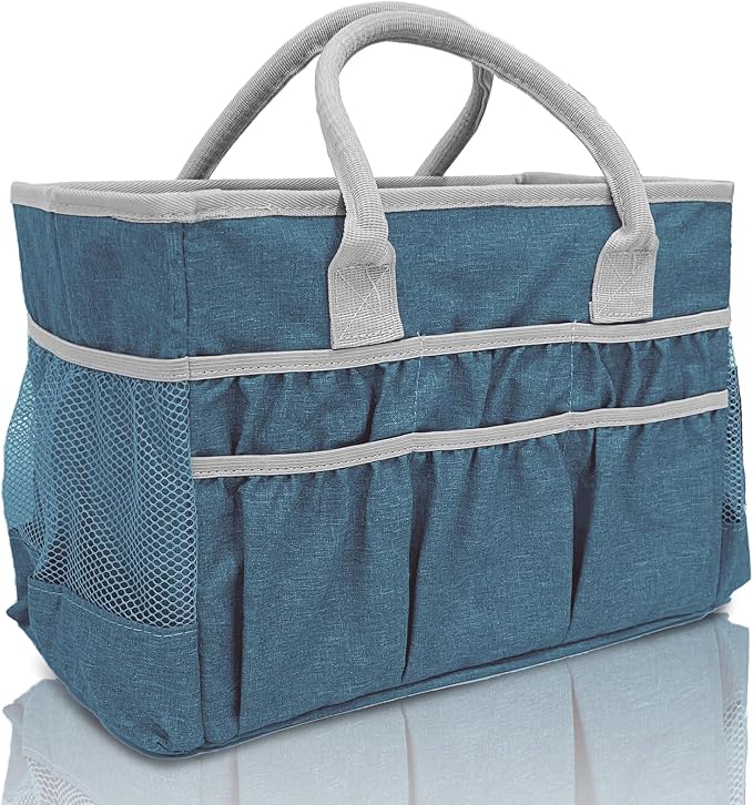 Cupohus Water-Resistant Art Organizer Tote Bag by Cupohus