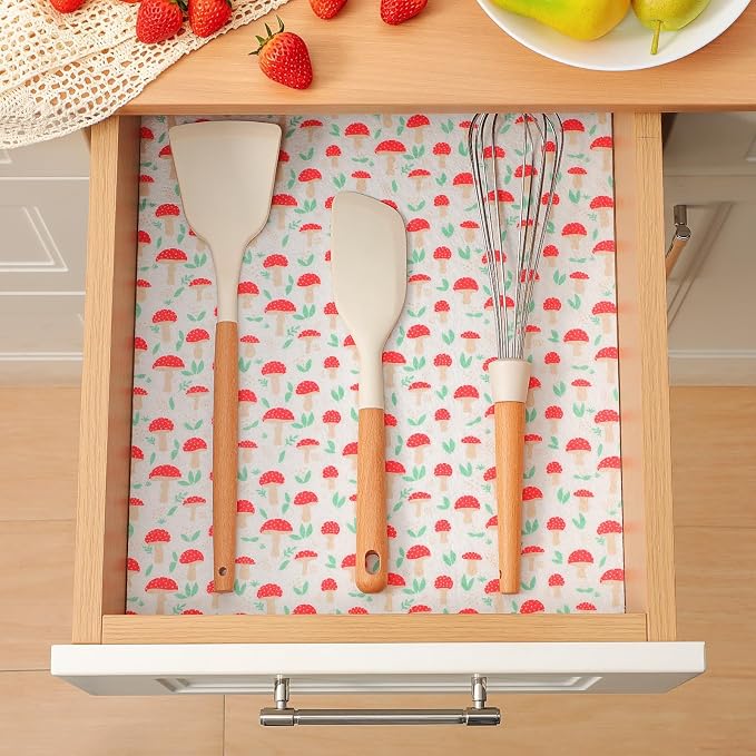 Cooyes 6 Pack Cloth Shelf Liners - Image 4
