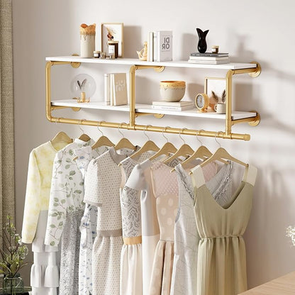 ORSENIGO Industrial Pipe Clothing Rack by ORSENIGO