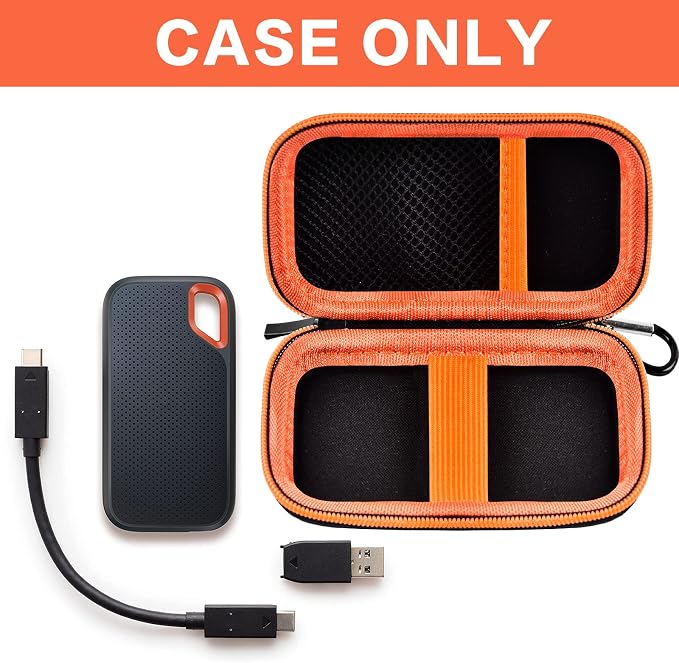 Case Compatible with SanDisk 1TB 2TB 500GB 4TB/for PRO Extreme Portable SSD - Image 2