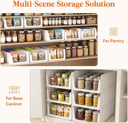 Lifewit 4 Pack Stackable Closet Organizers - Image 9