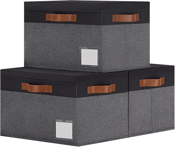 GhvyenntteS Fabric Storage Bins by GhvyenntteS