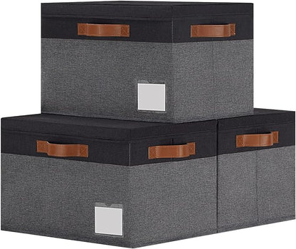 GhvyenntteS Extra Large Storage Bins by GhvyenntteS