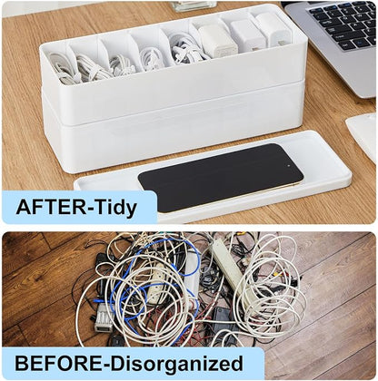 Tatuo 4 Pcs Cable Organizer Box - Image 5