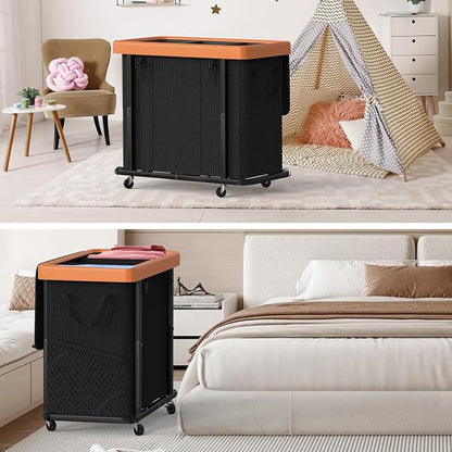 230L Large Fashion Laundry Basket - Image 7