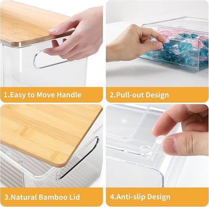 3Pcs Extra Large Laundry Room Organization and Storage, Stackable Storage - Image 8