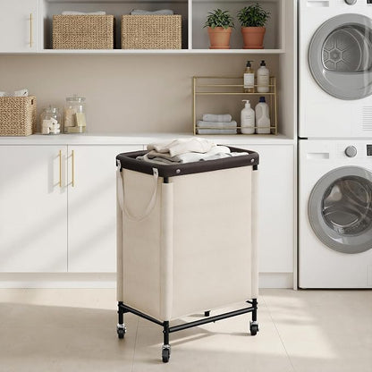 StorageWorks Laundry Hamper, 90L Rolling Laundry Sorter Cart - Image 5