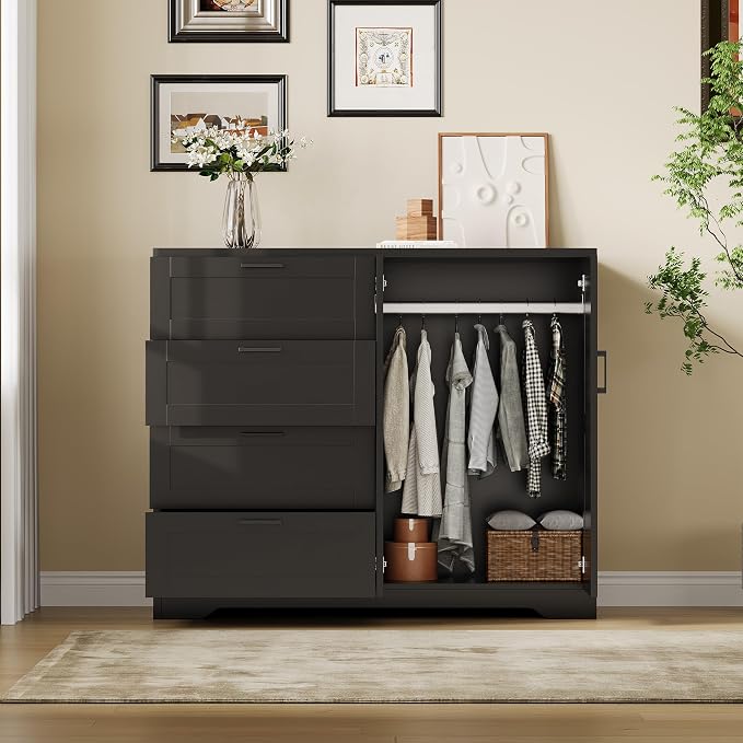 GarveeHome Multifunctional Wooden Dresser - Image 7