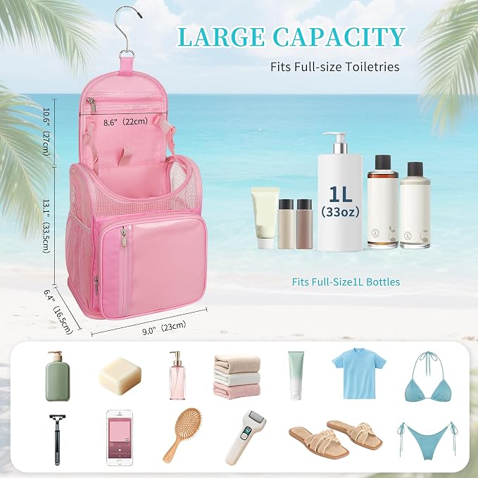 Hanging Shower Caddy Portable - Image 2