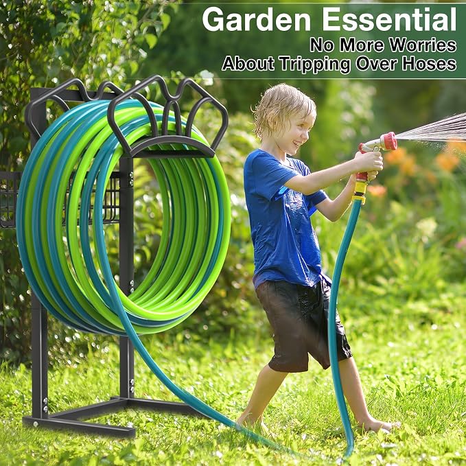 Qatsrin Upgraded Garden Hose Holder - Image 6