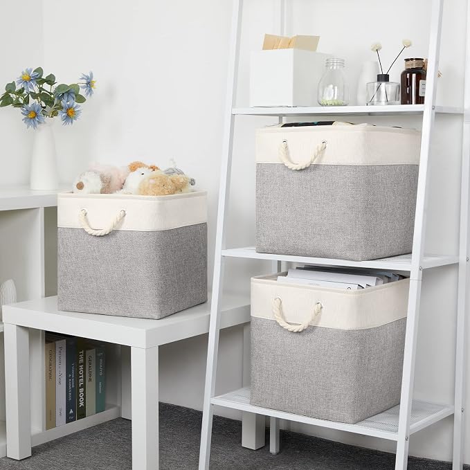 Bidtakay Fabric Basket Set - Image 3