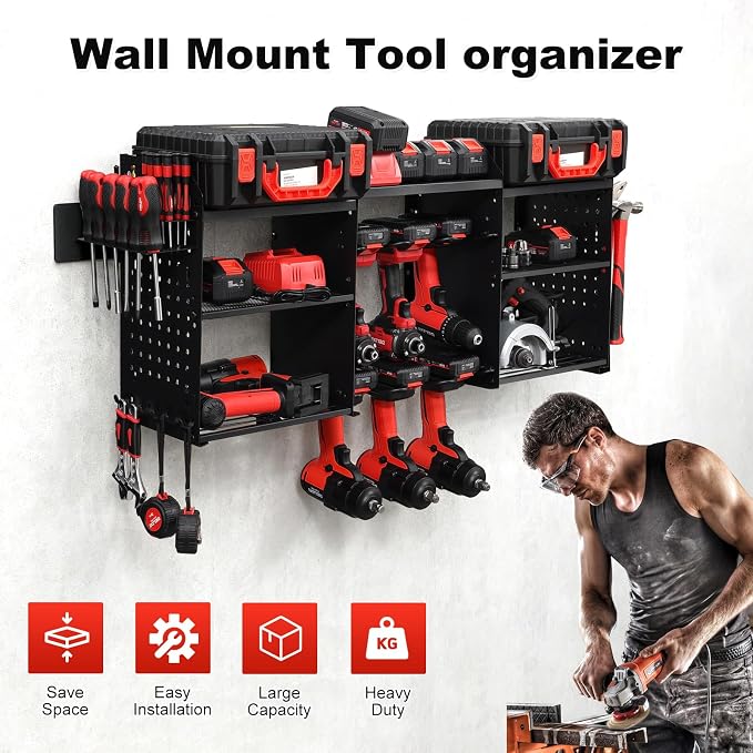3 layers power tool organizer Loads 150lbs - Image 3