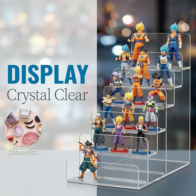 Cabilock 6-Tier Clear Acrylic Display Stand - Image 6