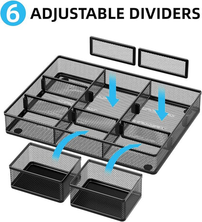 Marbrasse 3 Pack Desk Drawer Organizers - Image 2
