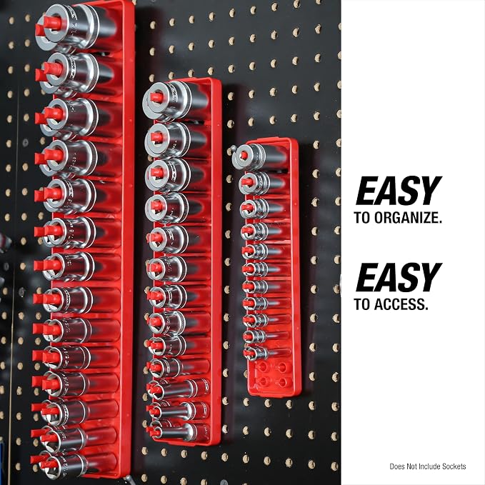 OEMTOOLS 22237 6 Piece SAE and Metric Socket Tray Set, SAE and Metric Socket - Image 5