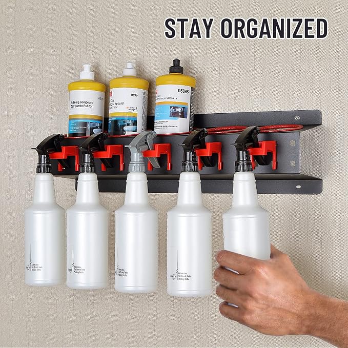 2 Set Spray Bottle Storage Rack - Image 6
