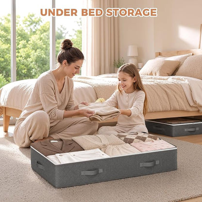 Budding Joy Under Bed Storage Containers, Storage Bins - Image 2