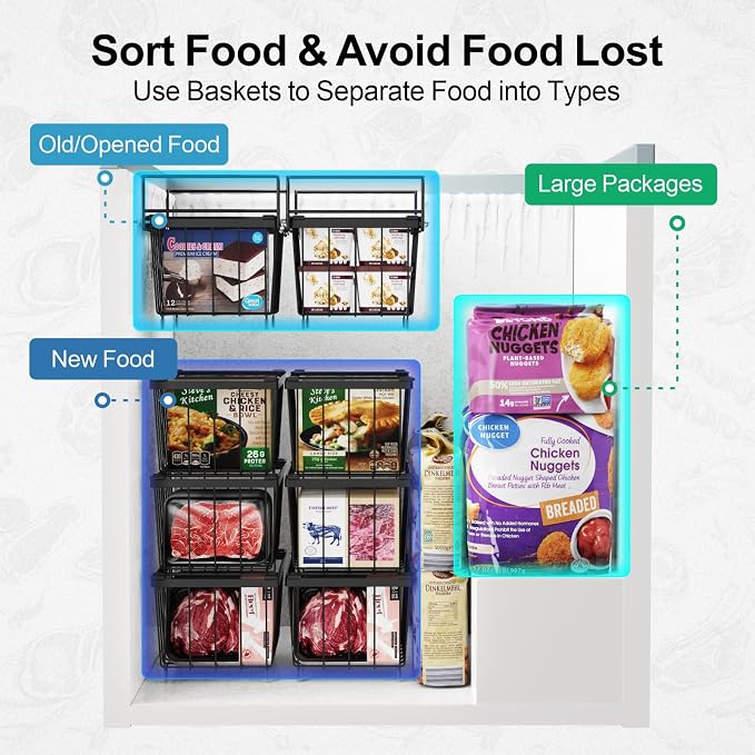 iSPECLE Freezer Organizer Bins - Image 3