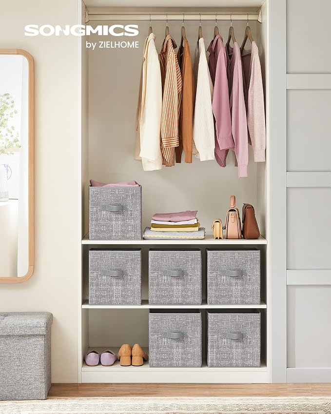 SONGMICS Storage Cubes, 11-Inch Non-Woven Fabric Bins - Image 2