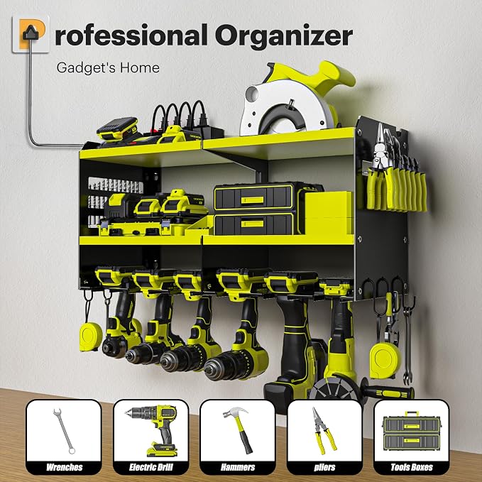 Spampur Power Tool Organizer, 15 Min Quick Assembly & Max 420lb Load by Heavy - Image 2