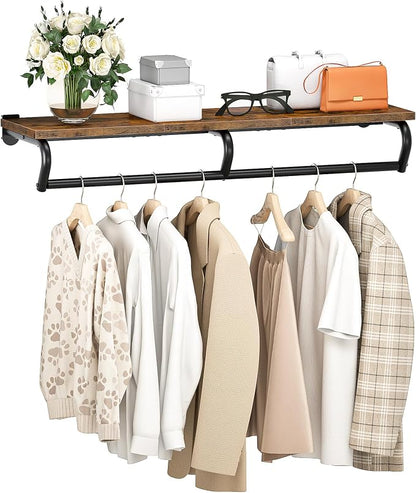 CHOEZON Wall Mounted Clothes Rack, Metal Garment Rack by Choezon