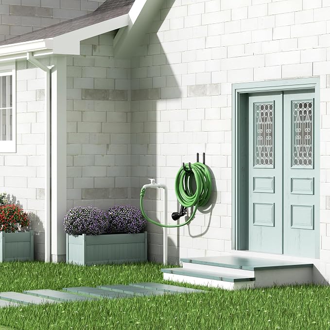 Garden Hose Holder Wall Mount - Image 4