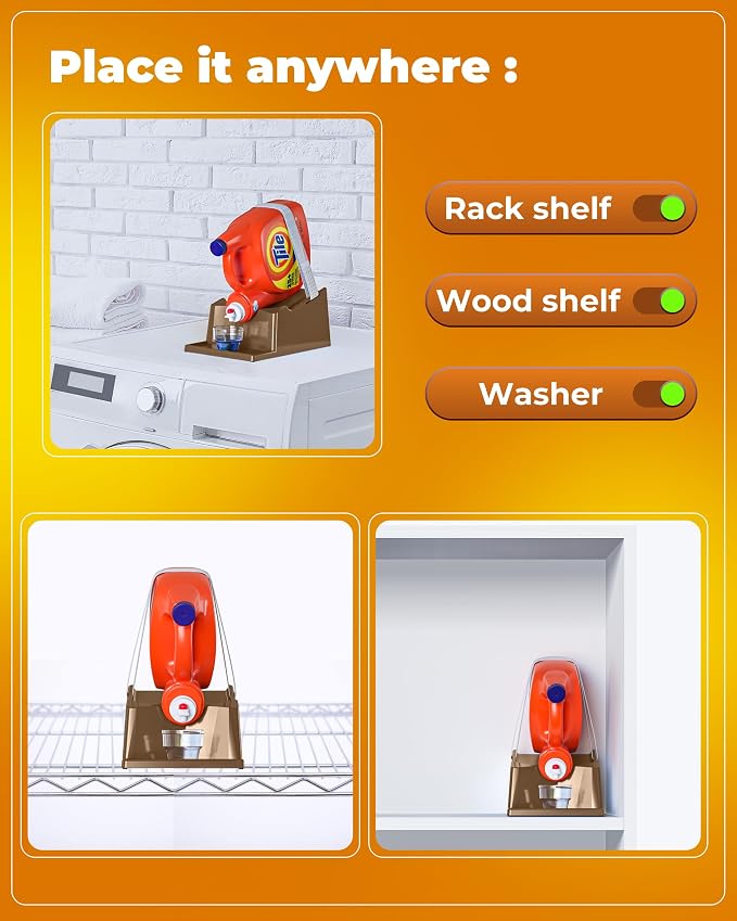 TidyFriend Laundry Detergent Holder Stand - Image 4