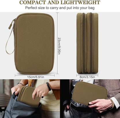 FYY Electronic Organizer, Large Travel Cable Organizer Bag Pouch Electronic - Image 2