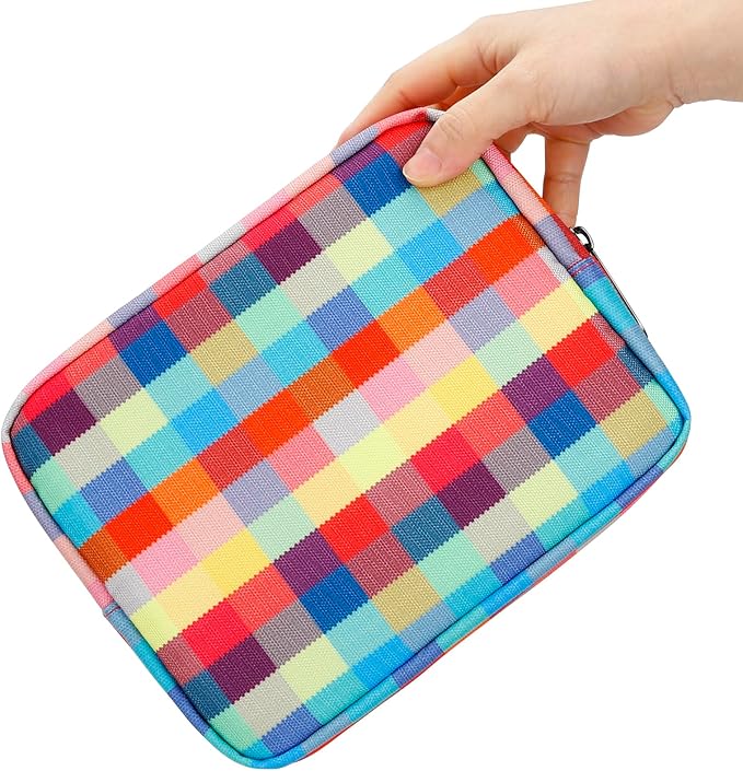 E-Tree Cute Makeup Bag, Big Travel Make up Pouch, Zipper Large Toiletry - Image 5