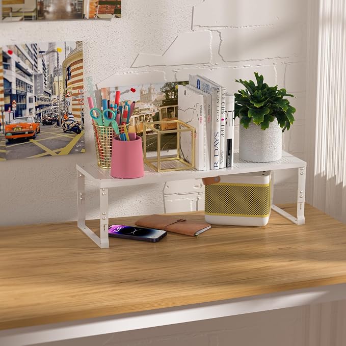 Heavy-Duty Adjustable Metal Shelf Organizer - Image 4