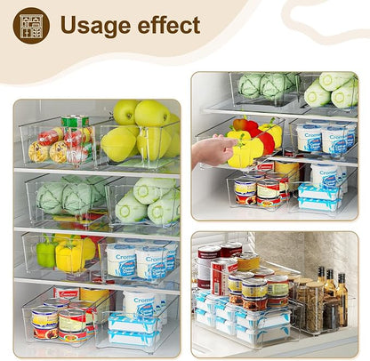 Clear Fridge Organizer, Refrigerator Organizer Bins - Image 4
