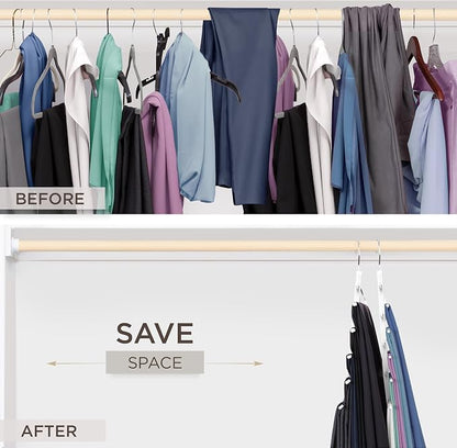 MORALVE Pants Hangers Space Saving - Image 3