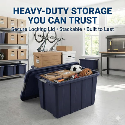 30 Gallon Heavy-Duty Storage Tote - Image 3