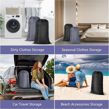OTraki 2 Pack Large Laundry Bag 28x45 Inch Heavy Duty Laundry Wash Bag | - Image 6