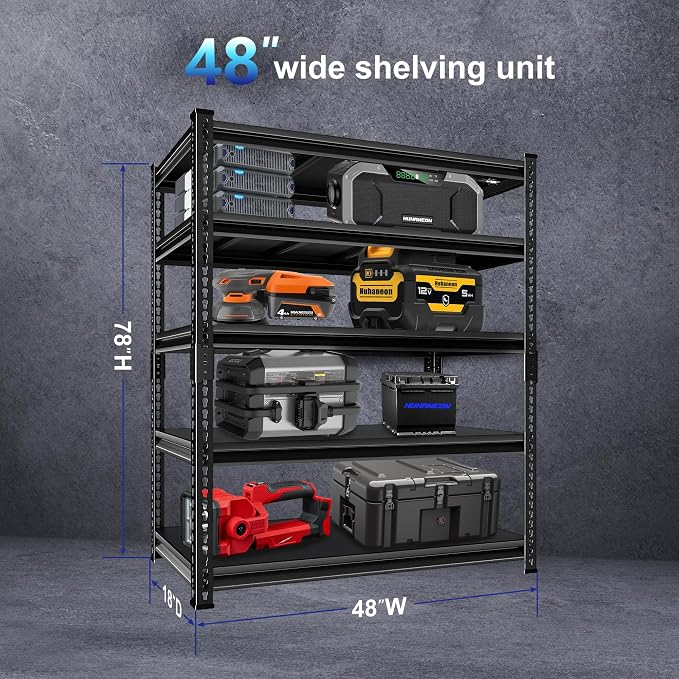 Heavy Duty Garage Shelves - Image 2