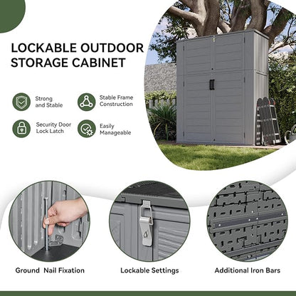 Aoxun Outdoor Storage Shed - Image 5